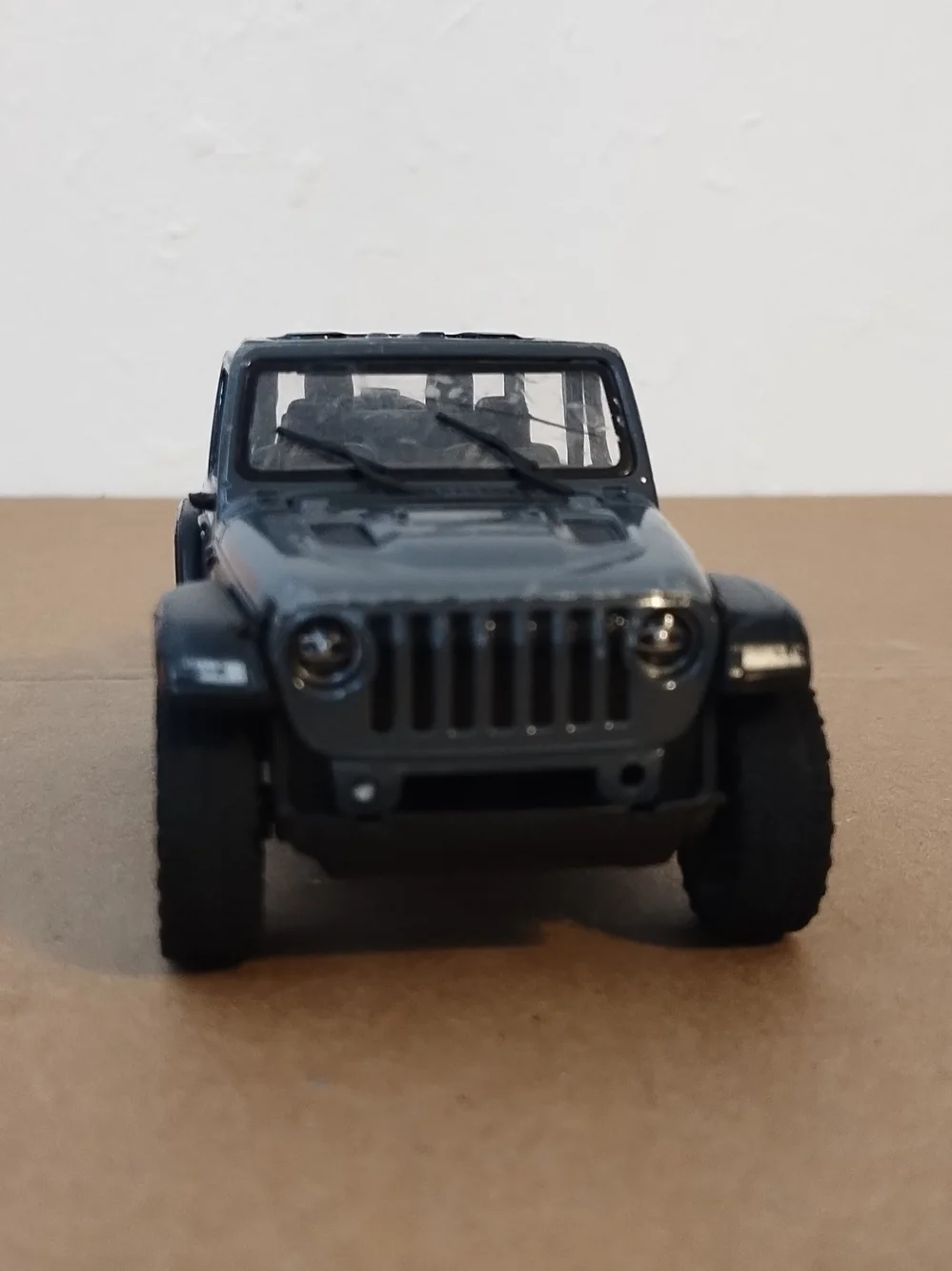 Kins mart toy Jeep 2018 wranglerb scale 1/34 Rubicon toy model missing parts